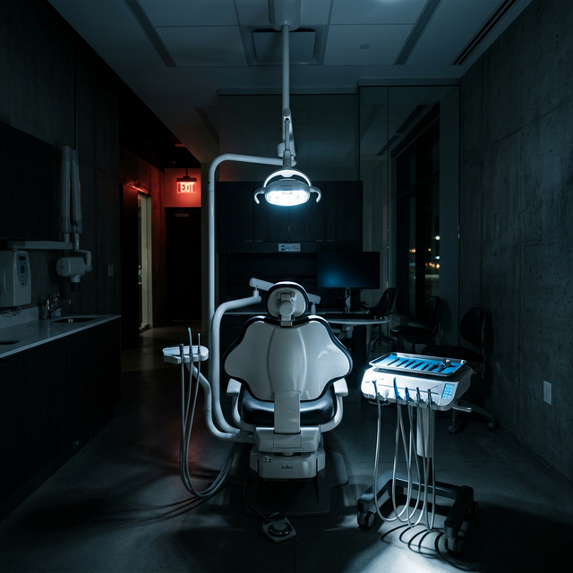 Interior da clínica SOS Dentista 24 Horas